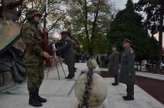 Wreath-laying ceremony on the occasion of Veterans Day