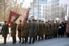 Учешће припадника војске у пливању за Часни крст