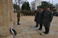 Wreath-laying ceremony on the occasion of Veterans Day