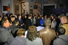 Delegation of the Embassy of China Attended the Exhibition “Defence 78”