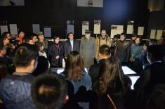 Delegation of the Embassy of China Attended the Exhibition “Defence 78”