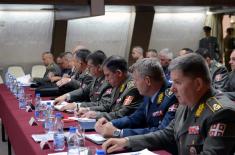 Joint session of the collegiums of the Minister of Defence and the Chief of the General Staff