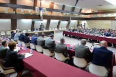 Joint session of the collegiums of the Minister of Defence and the Chief of the General Staff