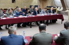 Joint session of the collegiums of the Minister of Defence and the Chief of the General Staff