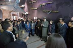 Delegation of the Embassy of China Attended the Exhibition “Defence 78”