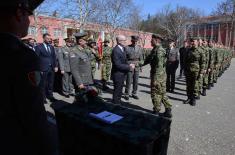 Class of March 2023 takes oath of enlistment, Minister Vučević attends