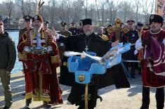 Учешће припадника војске у пливању за Часни крст