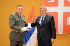 Decorations on the occasion of the Statehood Day and the Serbian Armed Forces Day 