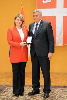 Decorations on the occasion of the Statehood Day and the Serbian Armed Forces Day 