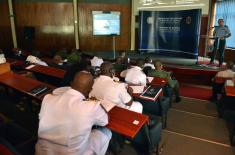 Nigerian National Defence College delegation visits Defence University  