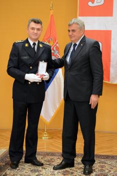 Decorations on the occasion of the Statehood Day and the Serbian Armed Forces Day 