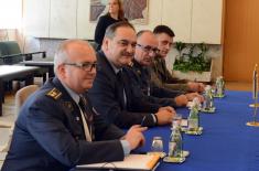 Meeting between State Secretaries of the ministries of defence of Serbia and Slovenia