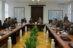 General Wang Liping visits Serbian Armed Forces General Staff