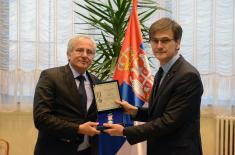 Decorations on the occasion of the Statehood Day and the Serbian Armed Forces Day 