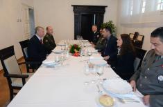 Minister of Defence meets CSTO Secretary General 