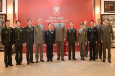 General Wang Liping visits Serbian Armed Forces General Staff