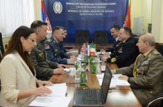 Билатералне консултације у области одбране са Републиком Италијом