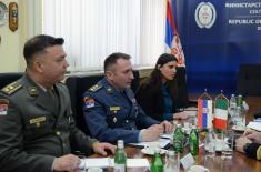 Билатералне консултације у области одбране са Републиком Италијом
