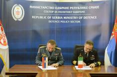 Билатералне консултације у области одбране са Републиком Италијом