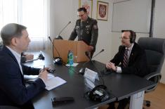 Assistant Minister Bandić meets with delegation from Austrian Federal Ministry of Defence