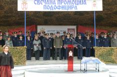 Promotion of the youngest non-commissioned officers of the Serbian Armed Forces 