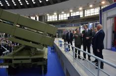 President Vučić Opened 10th International Exhibition of Arms and Military Equipment “PARTNER 2021”