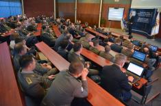 Lecture by the Director of the Office for Kosovo and Metohija at the School of National Defence