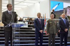 President Vučić Opened 10th International Exhibition of Arms and Military Equipment “PARTNER 2021”