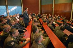 Lecture by the Director of the Office for Kosovo and Metohija at the School of National Defence