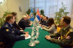 Minister of Defence meets with CSTO Secretary General