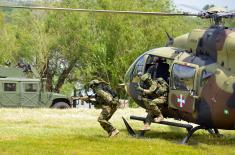 Protivteroristička vežba Bataljona za specijalne operacije „Grifoni“