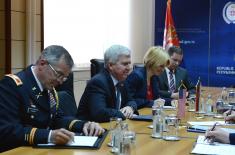 Meeting of the Minister of Defence with the US Ambassador