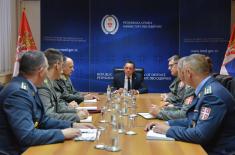 Defence Minister meets with future defence attachés