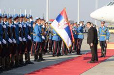 Ceremonial welcome for the Minister of Defence of the Russian Federation  