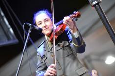 Concert of cadets of the Military Academy at Republic Square