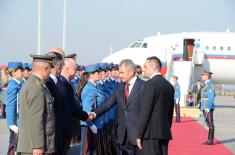 Ceremonial welcome for the Minister of Defence of the Russian Federation  