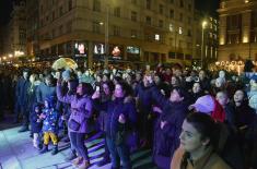 Concert of cadets of the Military Academy at Republic Square