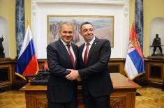 Ministers Vulin and Shoigu: Serbia and Russia carefully build and maintain special relationship  