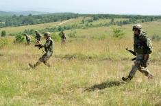 Vežbovne aktivnosti Četvrte brigade na poligonu Borovac 