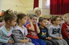 Performance of Binicki ensemble dedicated to New Belgrade schoolchildren
