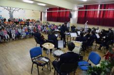 Performance of Binicki ensemble dedicated to New Belgrade schoolchildren