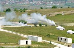 Vežbovne aktivnosti Četvrte brigade na poligonu Borovac 
