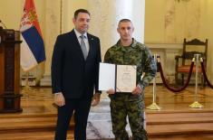 Awards to the members of the Ministry of Defence and the Serbian Armed Forces