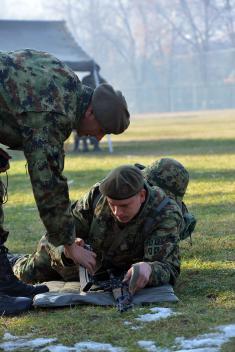 Competence Check for the Soldiers Doing Military Service  
