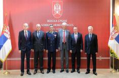 Reception for Retired Chiefs of General Staff on the Occasion of the Day of the Serbian Armed Forces