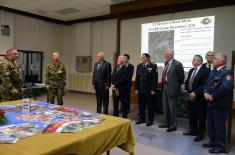 Reception for Retired Chiefs of General Staff on the Occasion of the Day of the Serbian Armed Forces