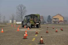 Training in off-road vehicle driving completed