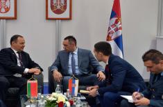  Minister Vulin hosted representatives of the Belarusian SAMI
