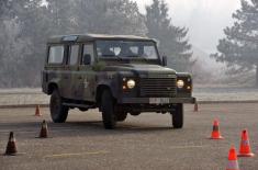 Training in off-road vehicle driving completed
