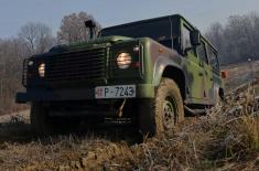 Training in off-road vehicle driving completed